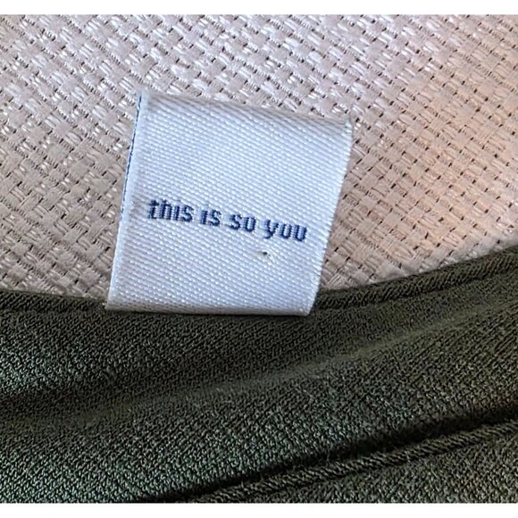 Old Navy Women’s Green Sleeveless Wide Leg Jumpsuit Size Large Belted V-Neck - Picture 8 of 16